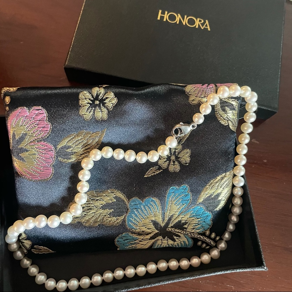 Honora pearl small necklace